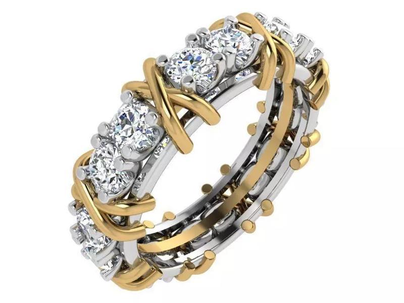 Diamond Knot Band 4688