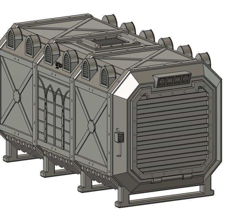 Conteiner From Taurus Haevy Tow Vechicle Project