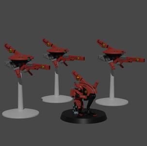 SNIPER DRONE AND SPOTTER SPACE COMMUNIST