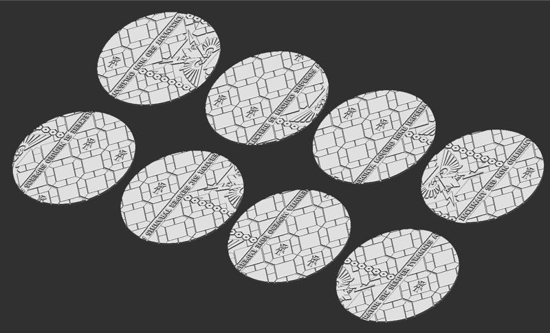 100mm Round Base - Imperial Palace