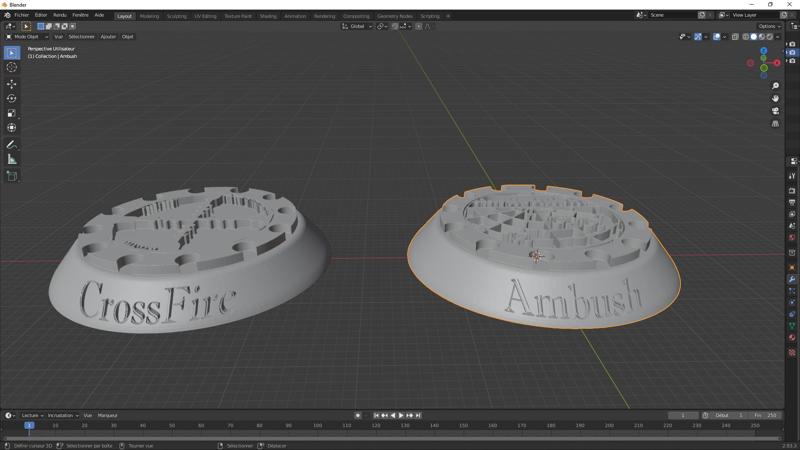 Crossfire/Ambush Marker