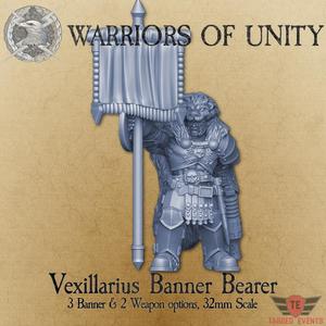 Warriors of Unity - Vexillarius Banner Bearer