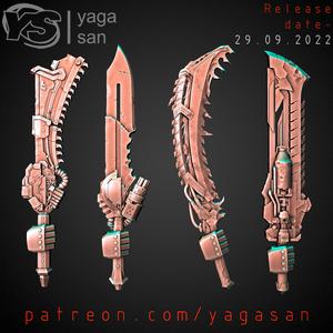 Saw Swords KitBASH Pack