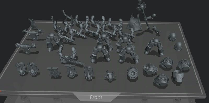 Egyptian Dust Golem Soldiers