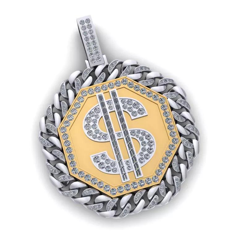 S-shaped Pendant Gold Dola