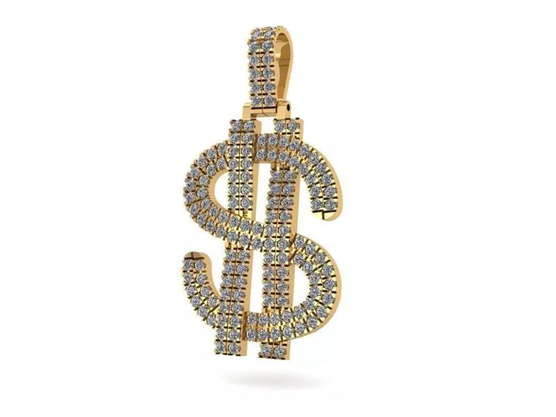 Money Sign Pendant