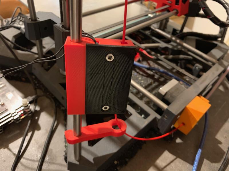 boitier capteur fin filament pour axe 8mm