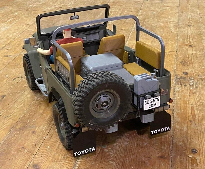 3dsets Model 9/10 Mudflaps and modified exhaust