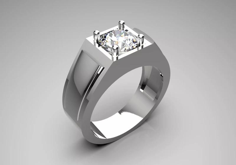 man diamond ring mr0039