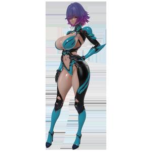 Tatiana - Neo-futurism woman - Manga Version 2