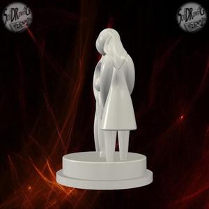 Mother Father Child Heart Statue – SoliDRawinGs SG861