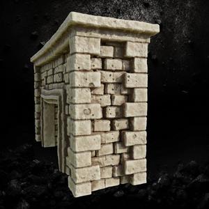 Stone Fireplace