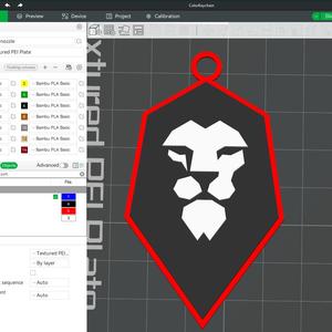 EFL League Two Salford City Keychain Shield color printable and renderable