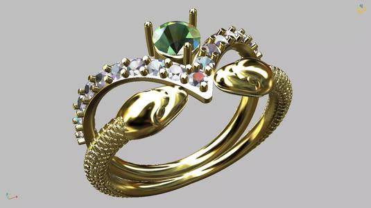 Medicine Graduation Ring