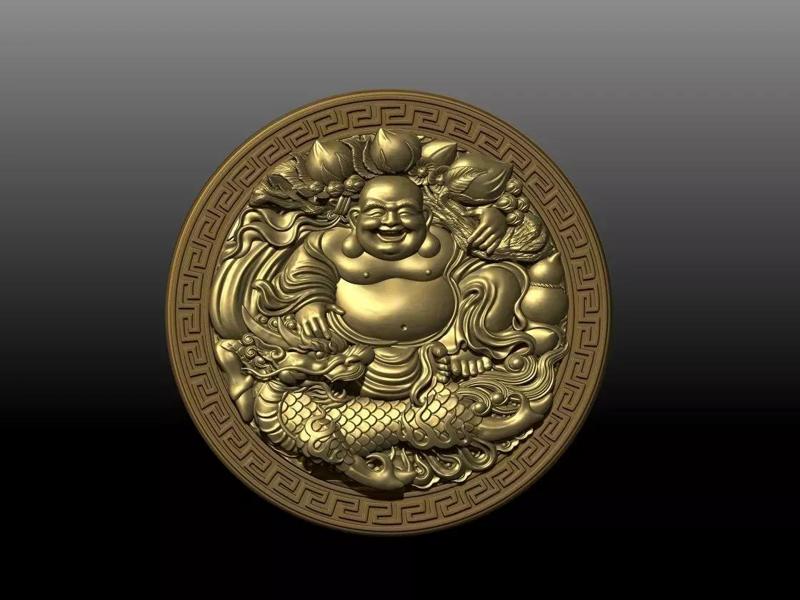 Laughing Buddha Pendant