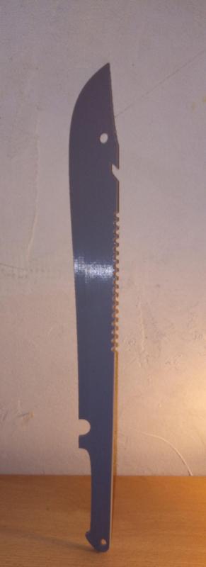 Vampire machete inspired by Supernaturals Dean Winchester