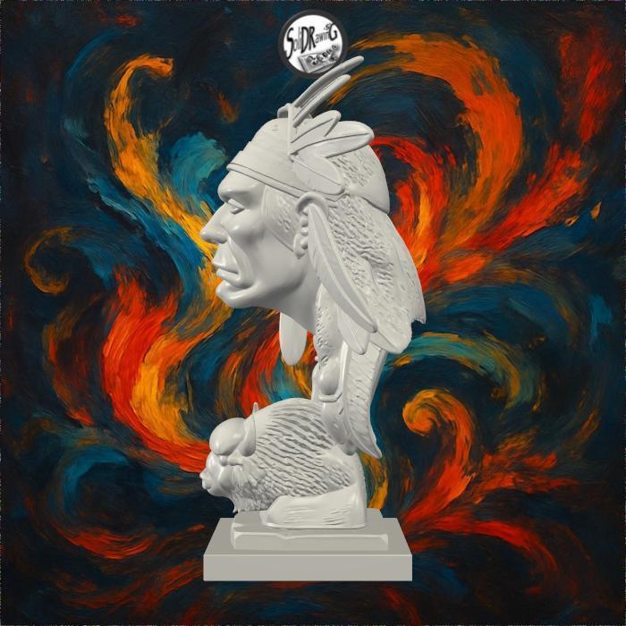 Chieftain's Gaze – SoliDRawinGs SG751