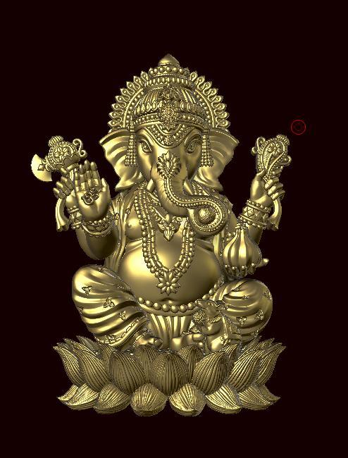 LORD GANESHA HD MODEL