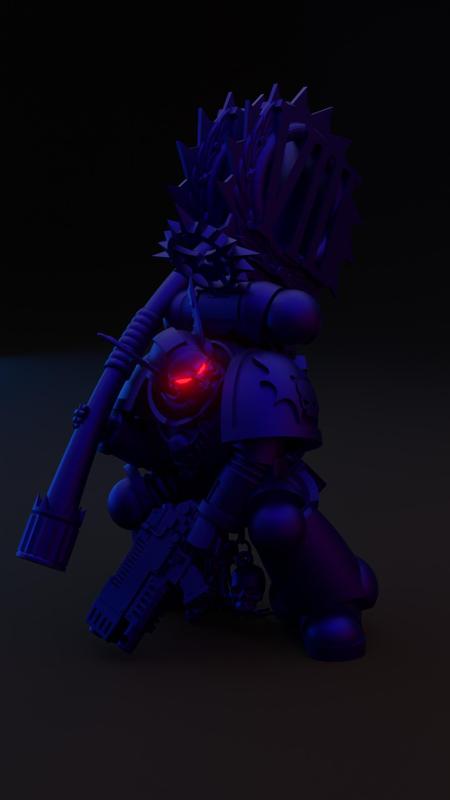 Night lords with a pizza cutter