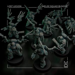 Lost Legion - Melee Squad Bundle (Pre-Supported)