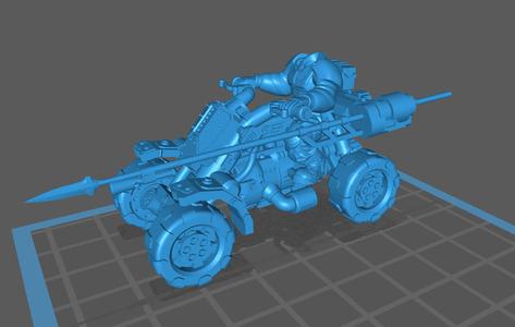 Space Guard Quadbiker