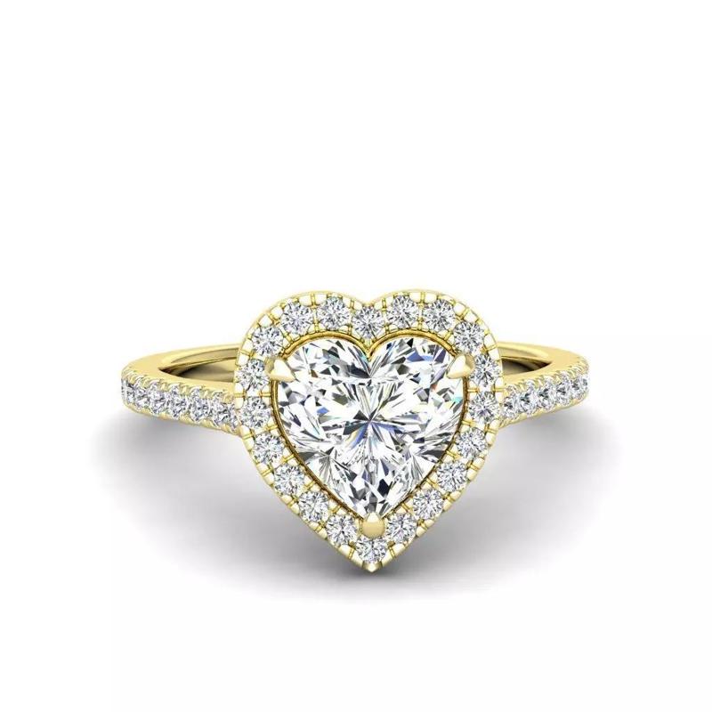 Engagement ring Mia heart