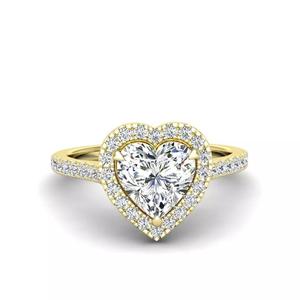 Engagement ring Mia heart
