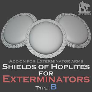 Hoplites Shield for Exterminators Type.B
