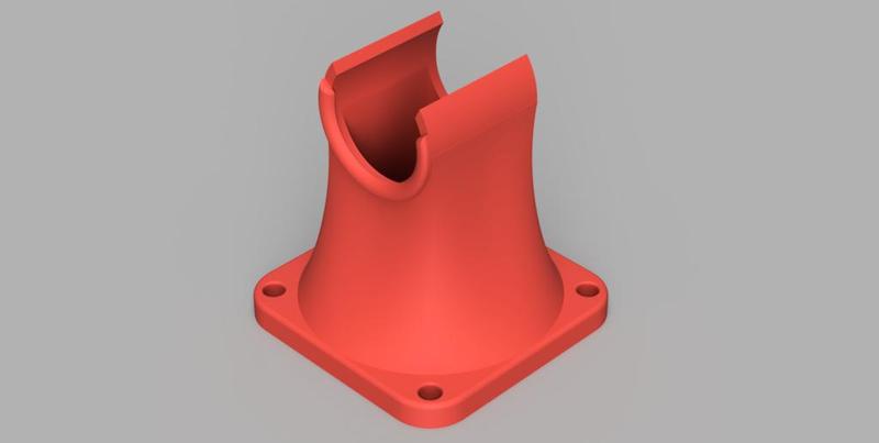 E3D V6 Fan Duct for 50mm Fan V2