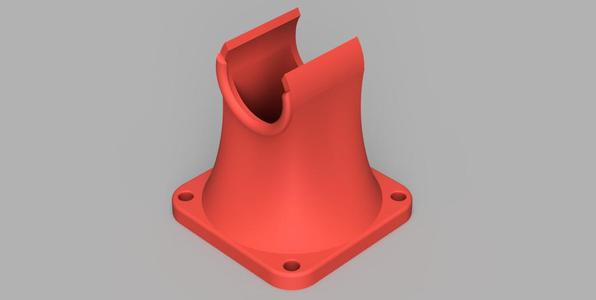 E3D V6 Fan Duct for 50mm Fan V2