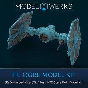 1/72 Scale Tie Ogre Model Kit