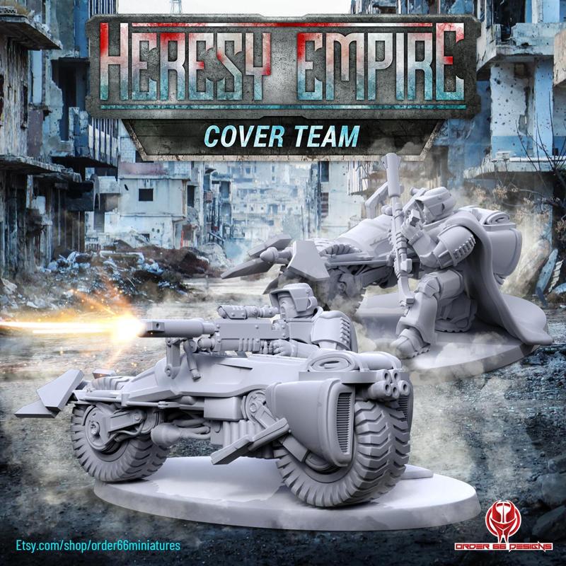 Heresy Empire - Scout Bikers