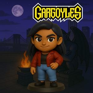 Elisa Maza Chibi Gargoyles