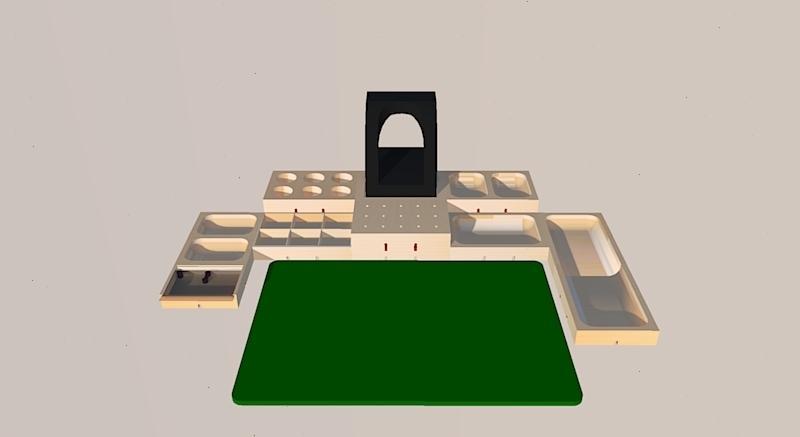 Modular Werktisch organizer /Modular workbench organizer