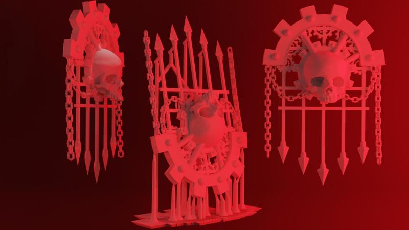 Deaths Head Machine World  Legion Icon