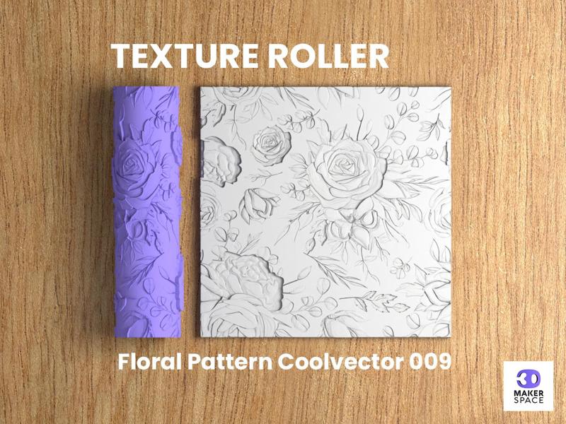 Floral Pattern Coolvector 009 | Texture roller