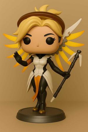 ✨ Mercy | Overwatch | Chibi-Style | 3D Print Model ✨
