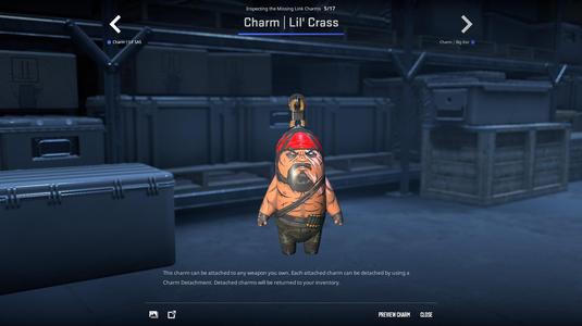 CS:GO/CS2 Missing Link Lil' Crass Keychain