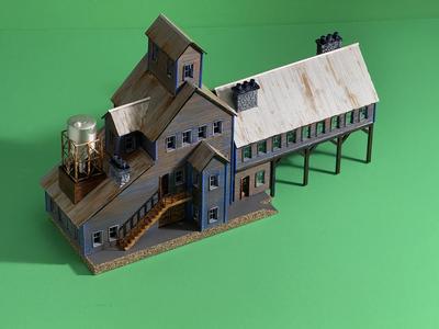 COMMERCIAL BLDG. 1:87 HO SCALE
