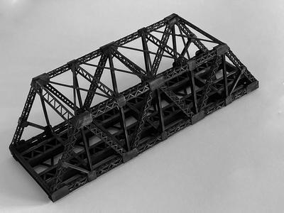 TRUSS BRIDGE HO SCALE