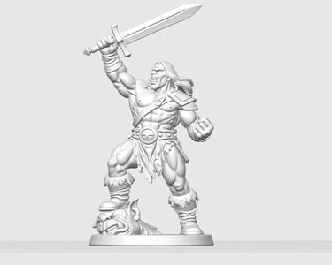 Barbarian Miniature