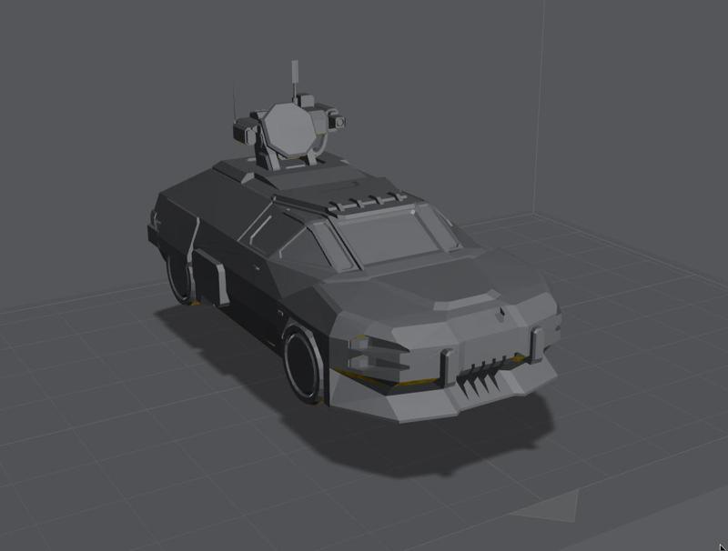 Rotunda Spy Car