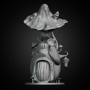 Fantasy Mushroom House