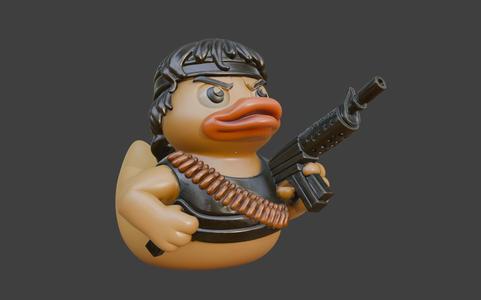 Rubber Ducky Rambo