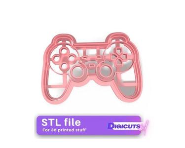 Joystick for gaming cookie cutter STL file