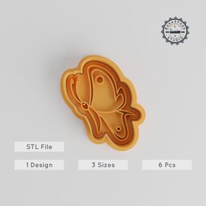 Butterfly Shape Cutter & Stamp Set, Ideal for Cookies & Fondant, S/M/L Sizes, Nature's Dancer Collection