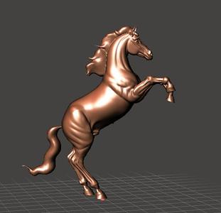 Two-legged horse