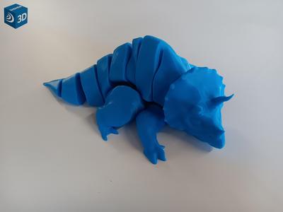 Articulated Triceratops