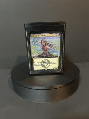 Magic the Gathering Commander Basic Showcase Toploader Deck Box