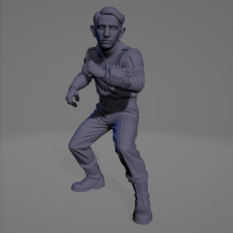Norman Maclean - Fallout Series - Tabletop Zombicide/Fallout/Rpg Miniature